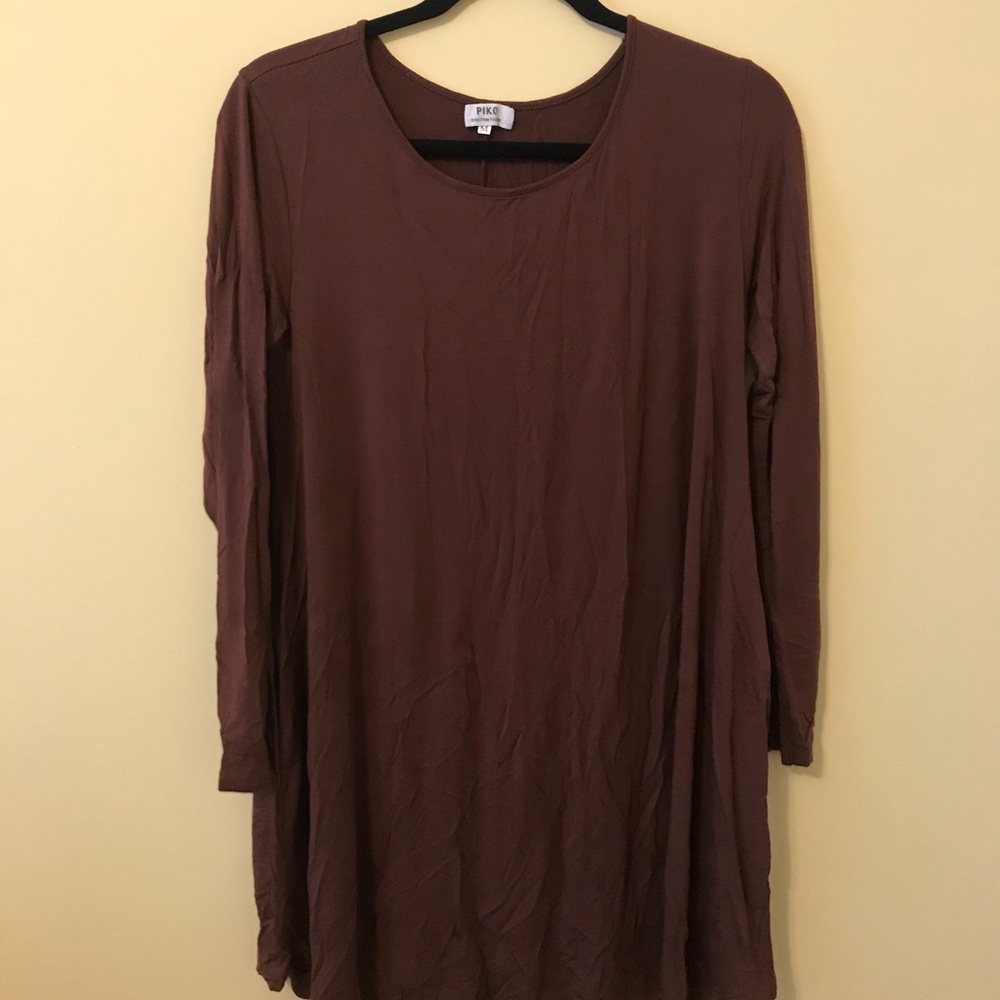 Piko long sleeve dress